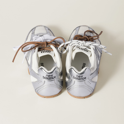 NB x Miu Miu 530 SL Metallic Leather and Mesh