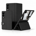 Samsung Galaxy Z Fold 8 Premium Leather Flip Case with Hinge Protection