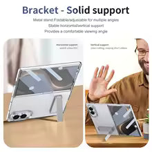 Samsung Galaxy Z Fold 8 5G Clear Kickstand Case with Built-in Screen Protector